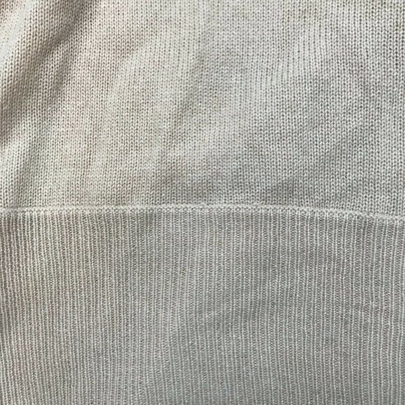 BCBG Max Azria Sweater Cowl Shawl Neck Draped. Tan - Picture 6 of 8